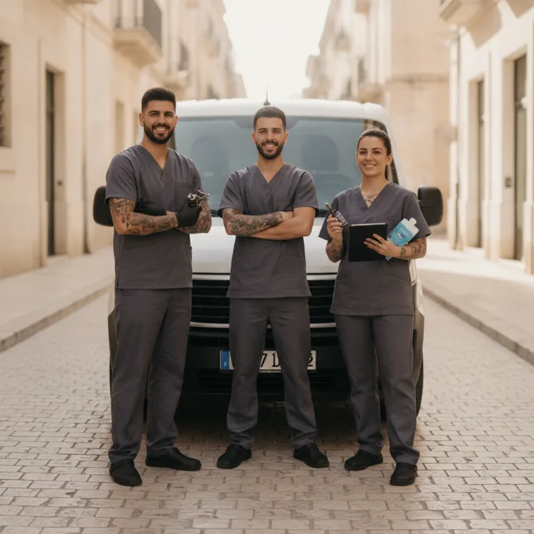 Tatuador equipo en El Puerto de Santa Maria